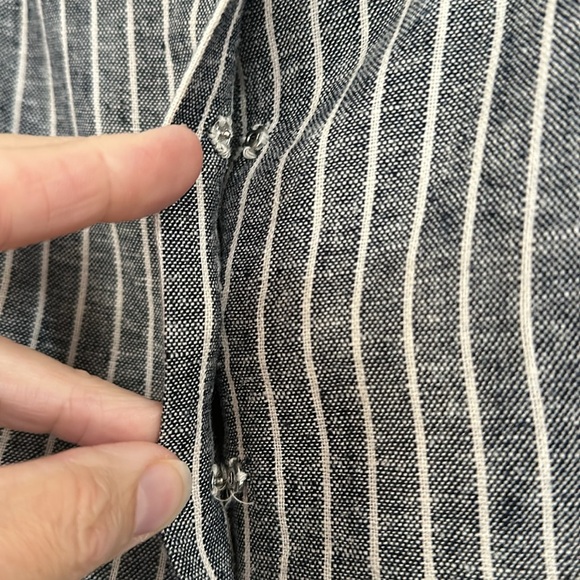 Banana Republic linen blend midi dress - Picture 4 of 5